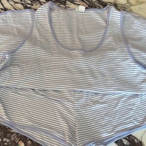Striped Lake Pajama Set